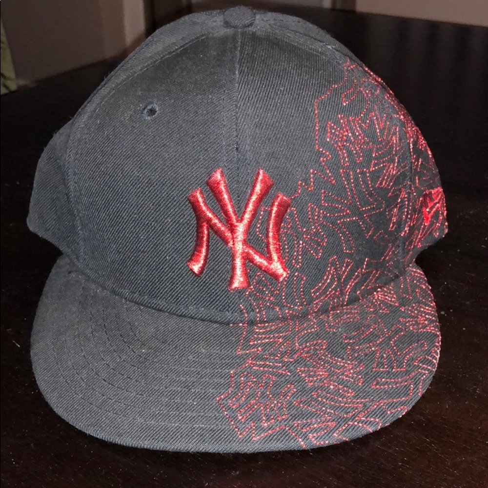 New Era New York Yankees Fitted Hat Size 7 3/8